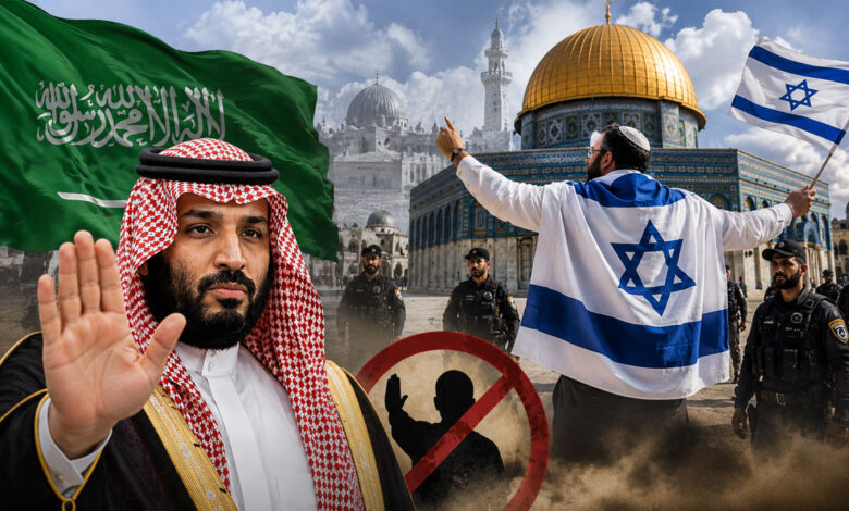 سعودی عرب کی مسجدِ اقصیٰ میں اسرائیلی وزیر کے اقدام کی شدید مذمت