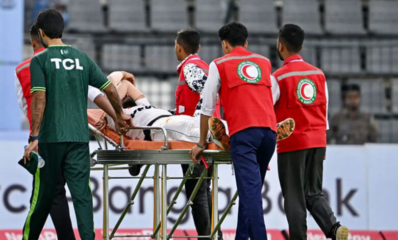 پاکستان نے بنگلا دیش کے خلاف ٹاس جیت کر فیلڈنگ کا فیصلہ ، حسن علی زخمی ہوگئے