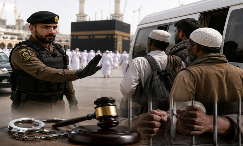 سعودی عرب: بغیر پرمٹ حجاج کو لانے والوں کو سخت سزائیں