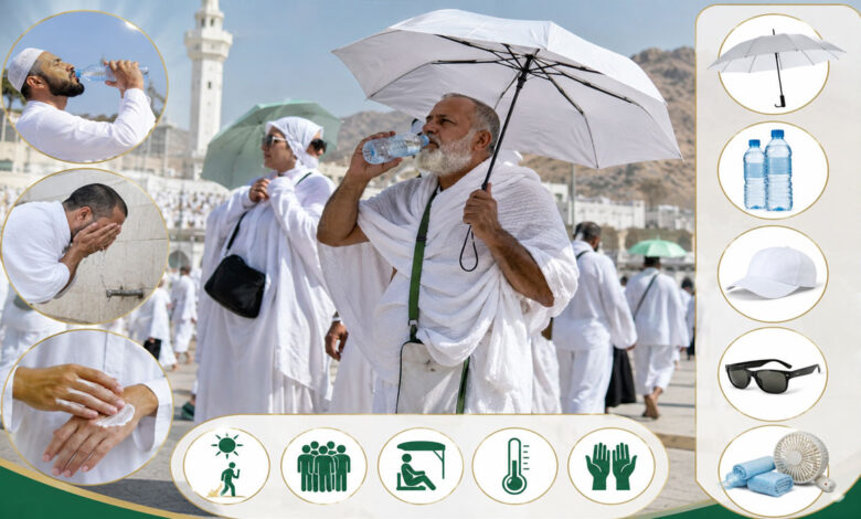 عازمینِ حج گرمی سے بچاؤ کے لیے کیا کریں؟ سعودی وزارت صحت کی اہم ہدایت