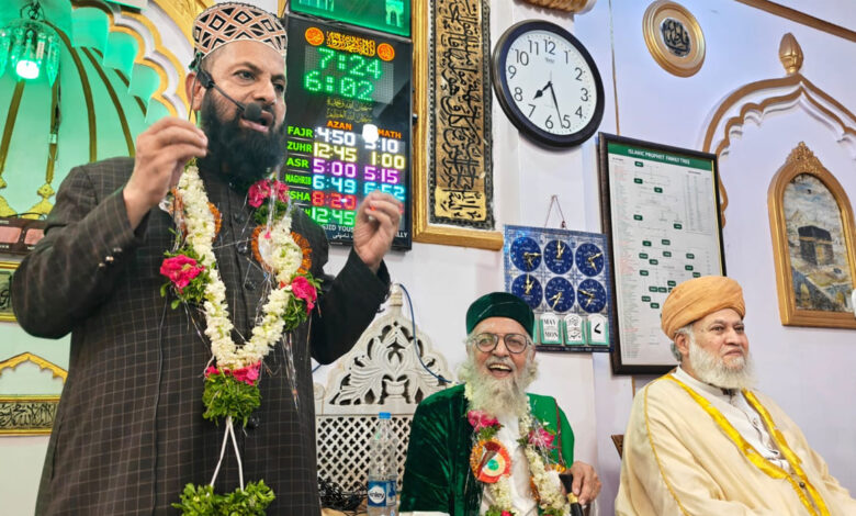 اولیائے کرام کی درگاہیں محبت، بھائی چارے اور روحانی سکون کا مرکز ہیں: مولانا عبدالحمید رحمانی چشتی