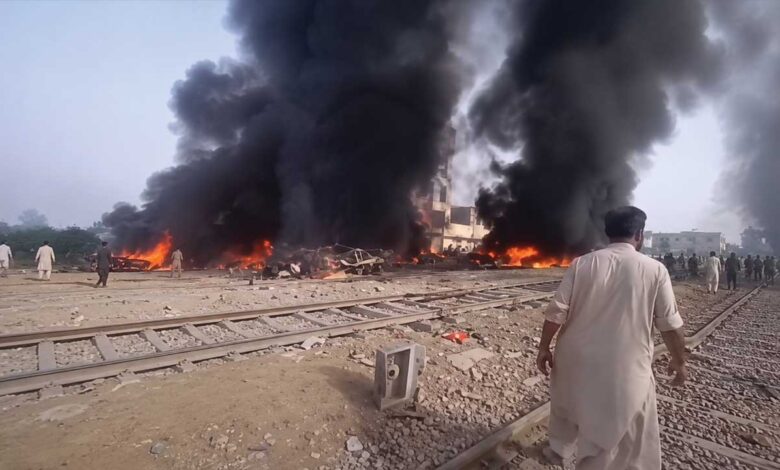 بلوچستان میں شٹل ٹرین میں دھماکہ‘24افراد جاں بحق