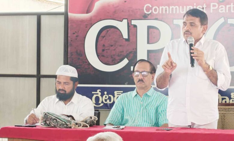 سی پی ایم حیدرآباد ساؤتھ ضلع کمیٹی کے زیر اہتمام سیاسی تربیتی اردو کلاسوں کا انعقاد