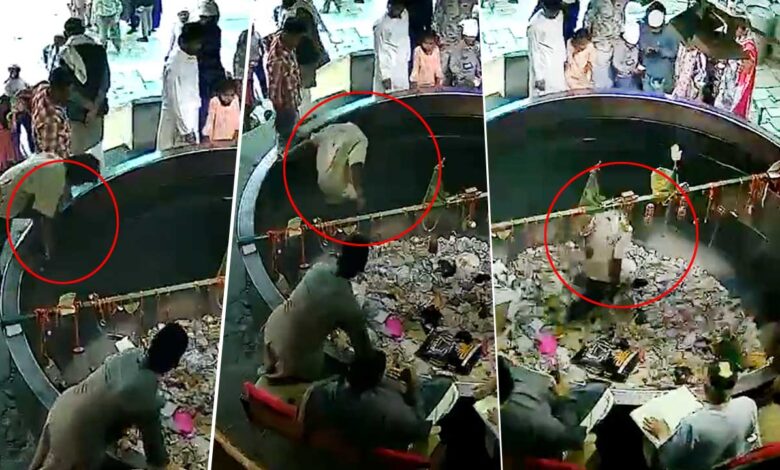 اجمیر شریف درگاہ میں سنسنی خیز واقعہ، نوجوان نے “بڑی دیگ” میں چھلانگ لگادی(ویڈیو وائرل)