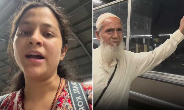 دہلی میٹرو کی لفٹ میں پیشاب؟ بزرگ شخص کی حرکت پر خاتون بھڑک اٹھی، ویڈیو وائرل