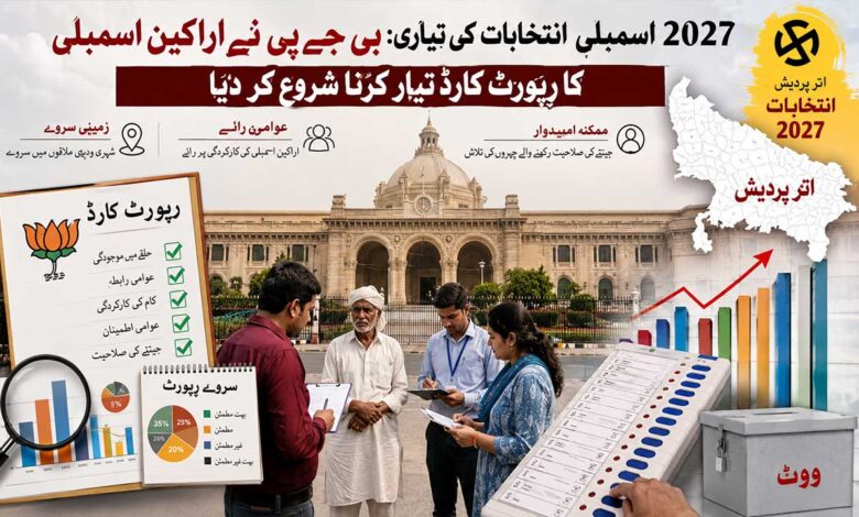 مشن 2027:بی جے پی ارکانِ اسمبلی کا ’پرفارمنس ٹیسٹ‘شروع
