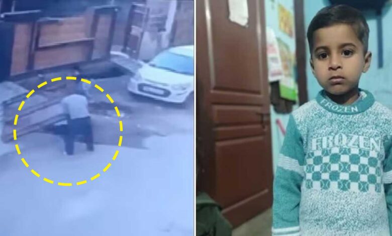 دردناک حادثہ: 5 سالہ معصوم بچے پر وزنی لوہے کا گیٹ گرنے سے موت، ویڈیو وائرل