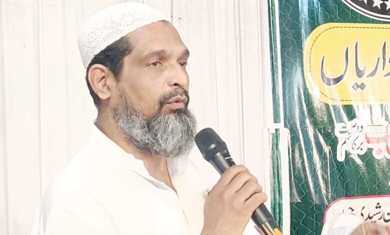 قربانی کے ذریعہ اللہ تعالٰی کا قرب حاصل کیا جاتا ہے،حافظ پیر خلیق احمد صابر جنرل سکریٹری جمعیتہ العلماء تلنگانہ کا بیان