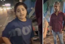 خاتون سوشل میڈیا انفلوئنسر نے مبینہ ہراسانی کرنے والے شخص کو عوام کے سامنے سبق سکھا دیا (ویڈیو وائرل)