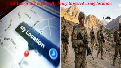 US soldiers being targeted using location data revealed, causing uproar in Pentagon