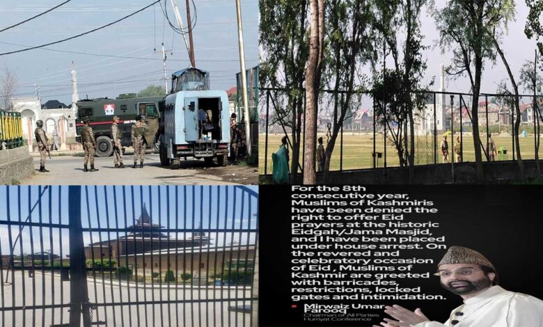 Permission for Eid prayers not granted for eighth consecutive year at Eidgah and Jama Masjid in Kashmir