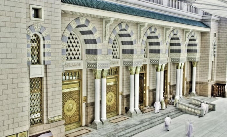مسجد نبوی ﷺ میں نمازیوں کیلیے جدید کولنگ سسٹم فعال