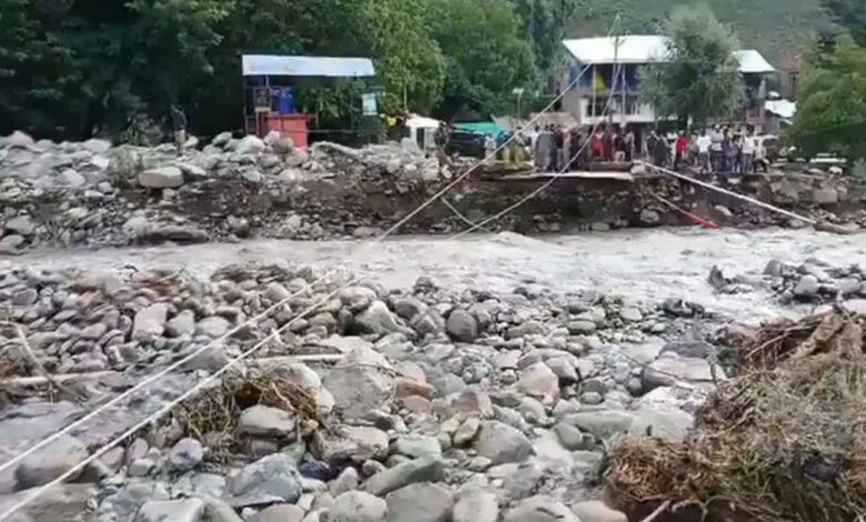 جموں و کشمیر کے پہلگام میں سب سے زیادہ 42.6 ملی میٹر بارش ریکارڈ کی گئی