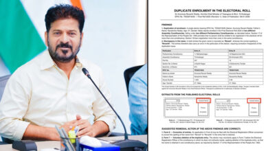 چیف منسٹر ریونت ریڈی کے ووٹر اندراج سے متعلق دعووں پر نئی سیاسی بحث چھڑگئی