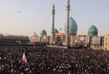 شہید آیت اللہ خامنہ ای کی نمازِ جنازہ شہرِ قم میں ادا، لاکھوں افراد کی شرکت