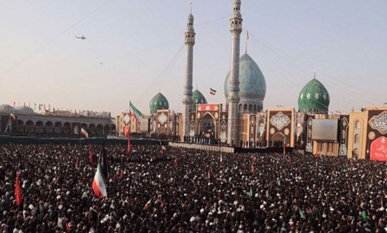 شہید آیت اللہ خامنہ ای کی نمازِ جنازہ شہرِ قم میں ادا، لاکھوں افراد کی شرکت