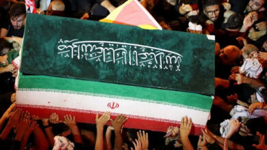 شہید آیت اللہ علی خامنہ ای روضہ حضرت امام رضا علیہ اسلام کے احاطے میں سپرد خاک