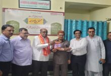 اردو زبان بہت ہی شیریں اور سیکھنا نہایت آسان "سینیئر ایڈوکیٹ ارون کمار لاٹھکر "