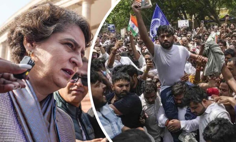 پارلیمنٹ طلبا کی ہے،کسی کی جاگیر نہیں: پرینکا گاندھی