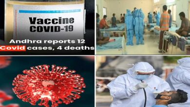آندھرا پردیش میں کووڈ-19 کے 12 کیسز، 4 اموات