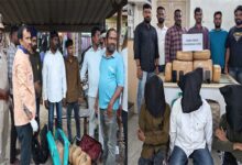حیدرآباد پولیس کی بڑی کامیابی، لاکھوں روپے مالیت کا گانجا ضبط