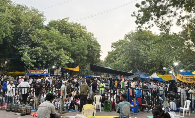 دھرمیندر پردھان کے استعفے کے بعد دہلی پولیس کی طلبہ اور CJP کارکنوں کو جنتر منتر خالی کرنے کی ہدایت