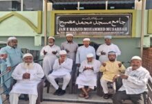 مسجد مصبح کی توسیع و دینی مدرسے کا سنگ بنیاد- مالی تعاون کی اپیل -مولانا عابد،جناب واجد عبدالقادر اور جناب سید زاہد حسین کا خطاب