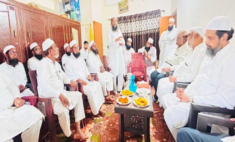 جمعیۃ علماء ضلع نظام آباد کی مجلسِ منتظمہ کے اجلاس کا کامیاب انعقاد