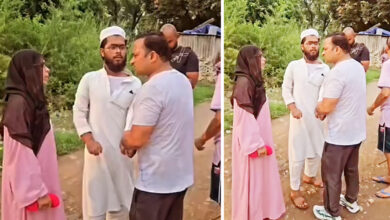 سڑک کنارے نماز ادا کرنے والے مسلم نوجوان کوزدوکوب کیا گیا(ویڈیو وائرل)