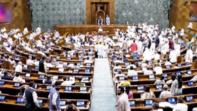 پیپر لیک پر راجیہ سبھا میں اپوزیشن کا ہنگامہ، کارروائی دن بھر کے لیے ملتوی