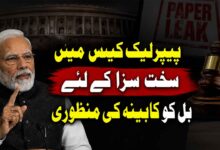 پیپرلیک کیسس میں سخت سزا کے لئے بل کو کابینہ کی منظوری