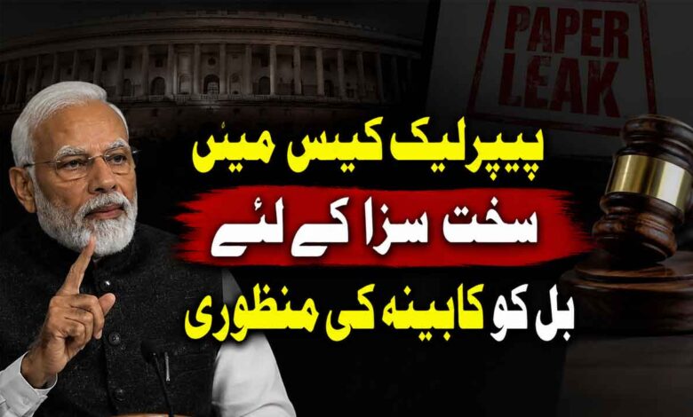 پیپرلیک کیسس میں سخت سزا کے لئے بل کو کابینہ کی منظوری