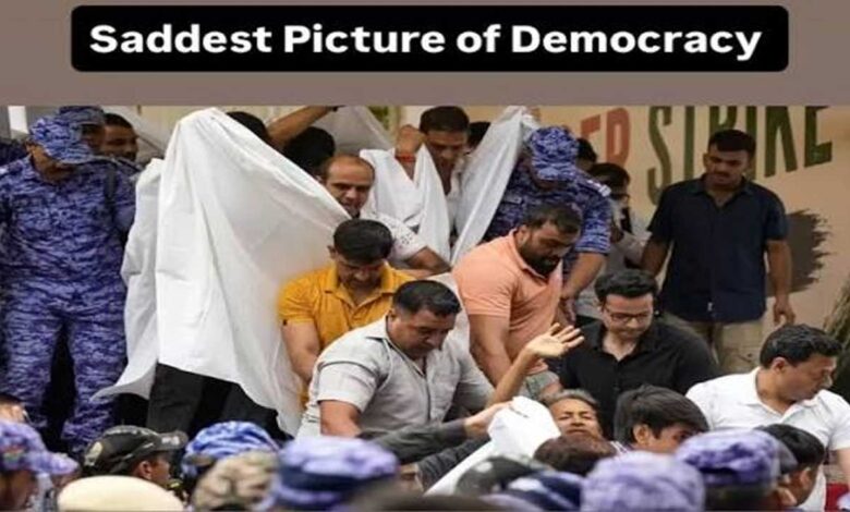 وانگچک کے پرامن احتجاج کو کچلنا جمہوریت پر حملہ کانگریس