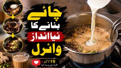 چائے بنانے کا نیا انداز سوشل میڈیا پر چھا گیا، لاکھوں افراد نے ویڈیو کو پسند کیا