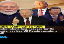 روسی تیل پر امریکی ٹیرف میں نرمی، ہندوستان و چین کو بڑا ریلیف