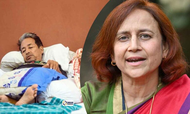 میری رضامندی کے بغیر وانگ چک کا علاج نہ کیا جائے: وانگ چک کی اہلیہ گیتانجلی