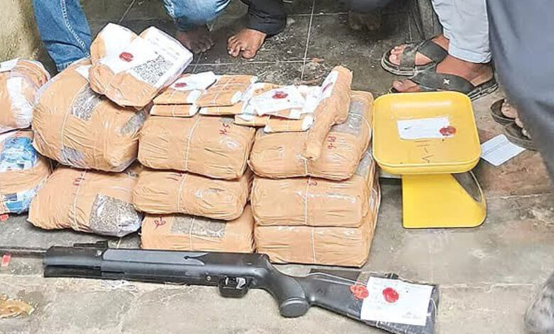 حیدرآباد میں گانجہ سپلائی نیٹ ورک کا انکشاف، ایس آئی اور کانسٹیبلس کے مبینہ روابط بھی زیرِ تفتیش