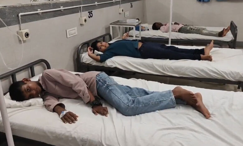منچریال کے گروکل اسکول میں فوڈ پوائزننگ، 7 طلبہ بیمار