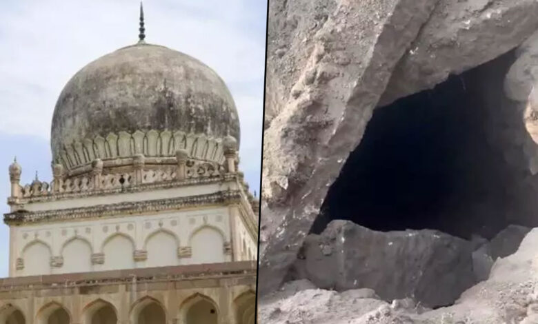 گولکنڈہ کے 400 سال قدیم قطب شاہی قبرستان میں مبینہ غیر قانونی کھدائی کے دوران سرنگ دریافت، حکام کریں گے معائنہ