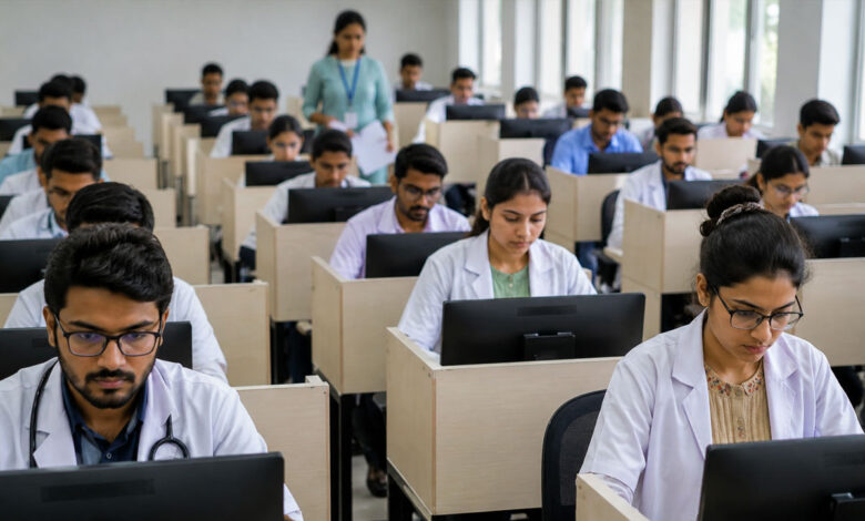 تلنگانہ میں نیٹ-پی جی امتحان شروع