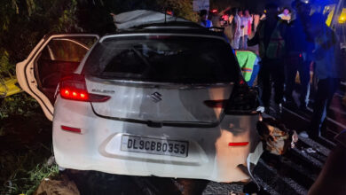 یمنا ایکسپریس وے پر بے قابو ٹرک کی کارسے ٹکر، چار افراد ہلاک