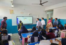 فہیم الدین قریشی نے اقلیتی تعلیمی اداروں کا اچانک دورہ کیا