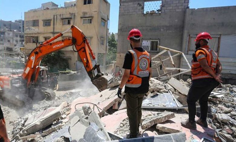غزہ ملبے سے ایک ہی خاندان کے 112 افراد کی لاشیں نکالنے کا دعویٰ