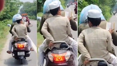 ماشاءاللہ! سفر بھی جاری، تلاوتِ قرآن بھی — بچے کی معصوم تلاوت نے دل جیت لیا (ویڈیو )