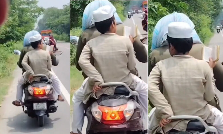 ماشاءاللہ! سفر بھی جاری، تلاوتِ قرآن بھی — بچے کی معصوم تلاوت نے دل جیت لیا (ویڈیو )