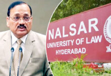 چیف جسٹس کی دعوت بنی تنازعہ، حیدرآباد نلسار لاء یونیورسٹی کے 450 طلبہ نے مخالفت میں خط لکھ دیا