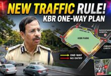 کے بی آر پارک کے اطراف ٹریفک کی نئی پابندیاں 18 اگست سے