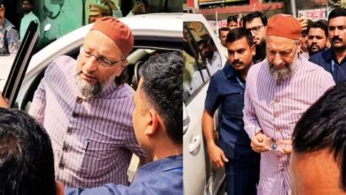 اویسی فائرنگ کیس میں اہم پیش رفت، ہاپوڑ عدالت پہنچے