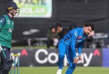 راشد خان نے مچائی تباہی، چھ وکٹیں لے کر افغانستان کو شاندار فتح دلا دی