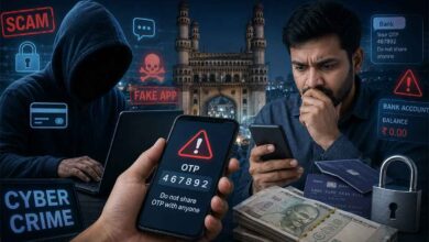 حیدرآباد پر سائبر فراڈیوں کا شکنجہ‘ ڈیجیٹل ترقی کے سائے میں معاشی جرائم کا خطرناک طوفان